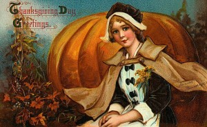 pilgrim thanksgiving pumpkin