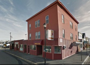Site of Romeo Champagne's Store #1, corner of Amory and Dubuque Streets, Manchester NH.