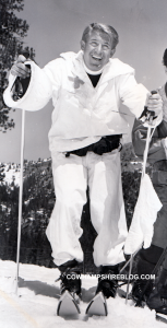 A youthful Bob Beattie in his favorite element.