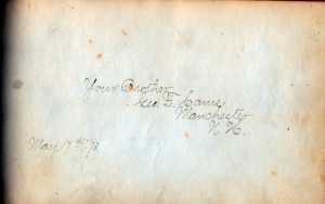 brother george canis autograph 2