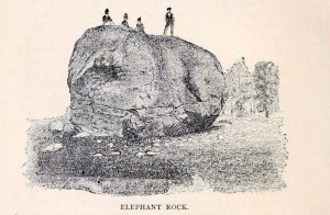 Elephant Rock in Newport NH