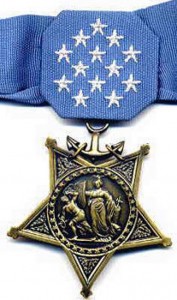 Medal of Honor awarded to Marines, Navy and Coast Guard.