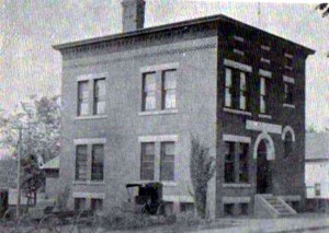 Older photograph of Penacook's Police Station. Courtesy of Ruth Speed.