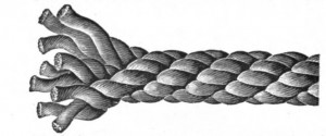 frayed rope