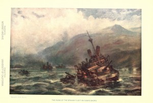 ruin of spanish fleet
