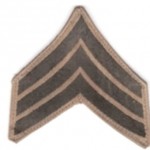 WWI Sergeant insignia