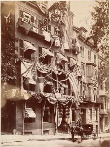 Union Club, Park Street, Boston MA. Photograph by James Wallace Black, 17 June 1875; Boston Public Library, Print Department; Flickr