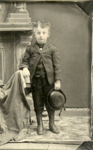 Clarence L. Webster, circa 1887