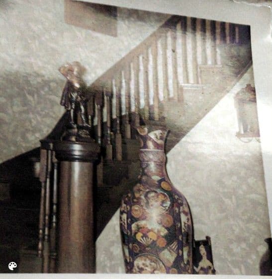 F Mansion House Hallway Stairs-Colorized