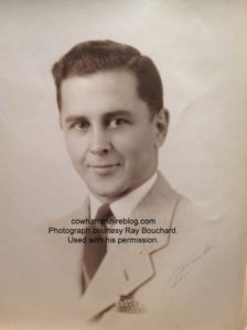 Roland Metivier, high school graduation photograph, Central High (Class of 1936A). Photograph courtesy of his nephew, Ray Bouchard. Used with his permission.