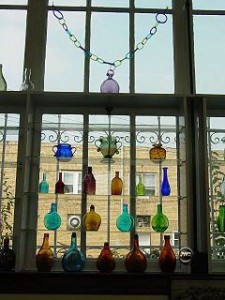 Examples of South Jersey glass.